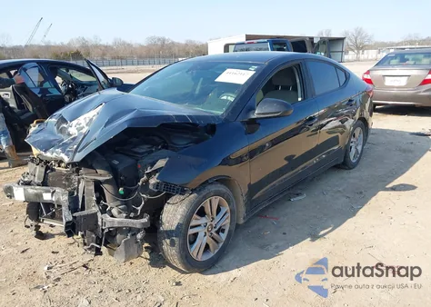 2019 Hyundai Elantra Sel from USA, damaged, VIN KMHD84LF5KU844138